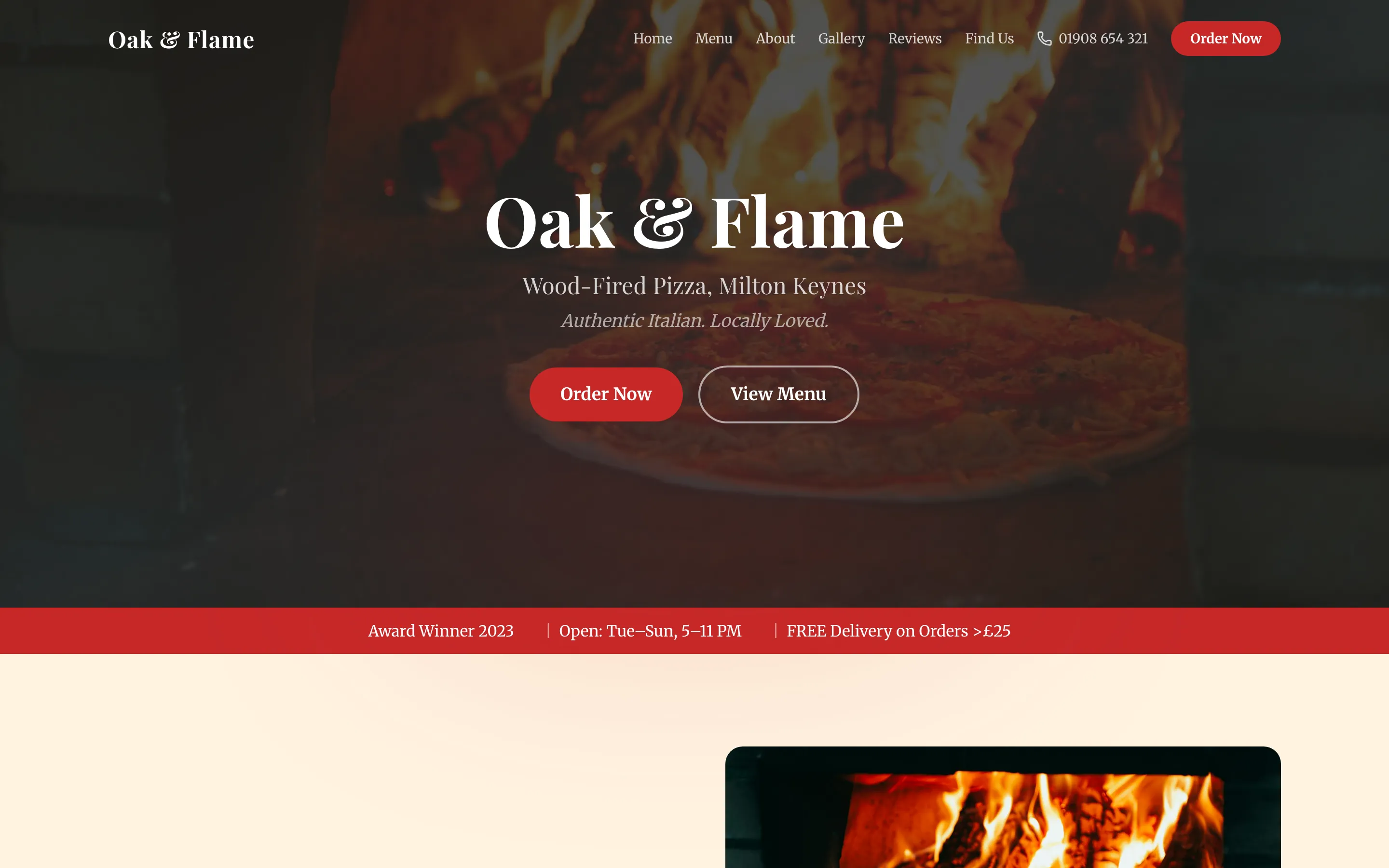 Oak & Flame